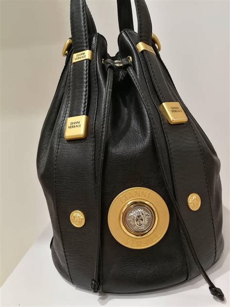 gianni versace couture handbags|vintage Versace shoulder bag.